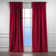 Rideau simple extra long et extra large en velours mat luxueux
