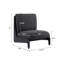 Ensemble de 2 chaises d'appoint avec cadre en bois massif Scott Living-534836175