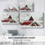 Christmas Holiday Arts - Toile tendue avec châssis XMA171415-1784078532