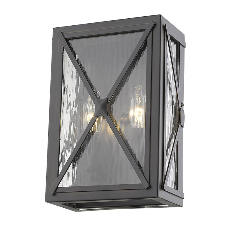 Lanterne murale d’extérieur 2 lumières Maly
