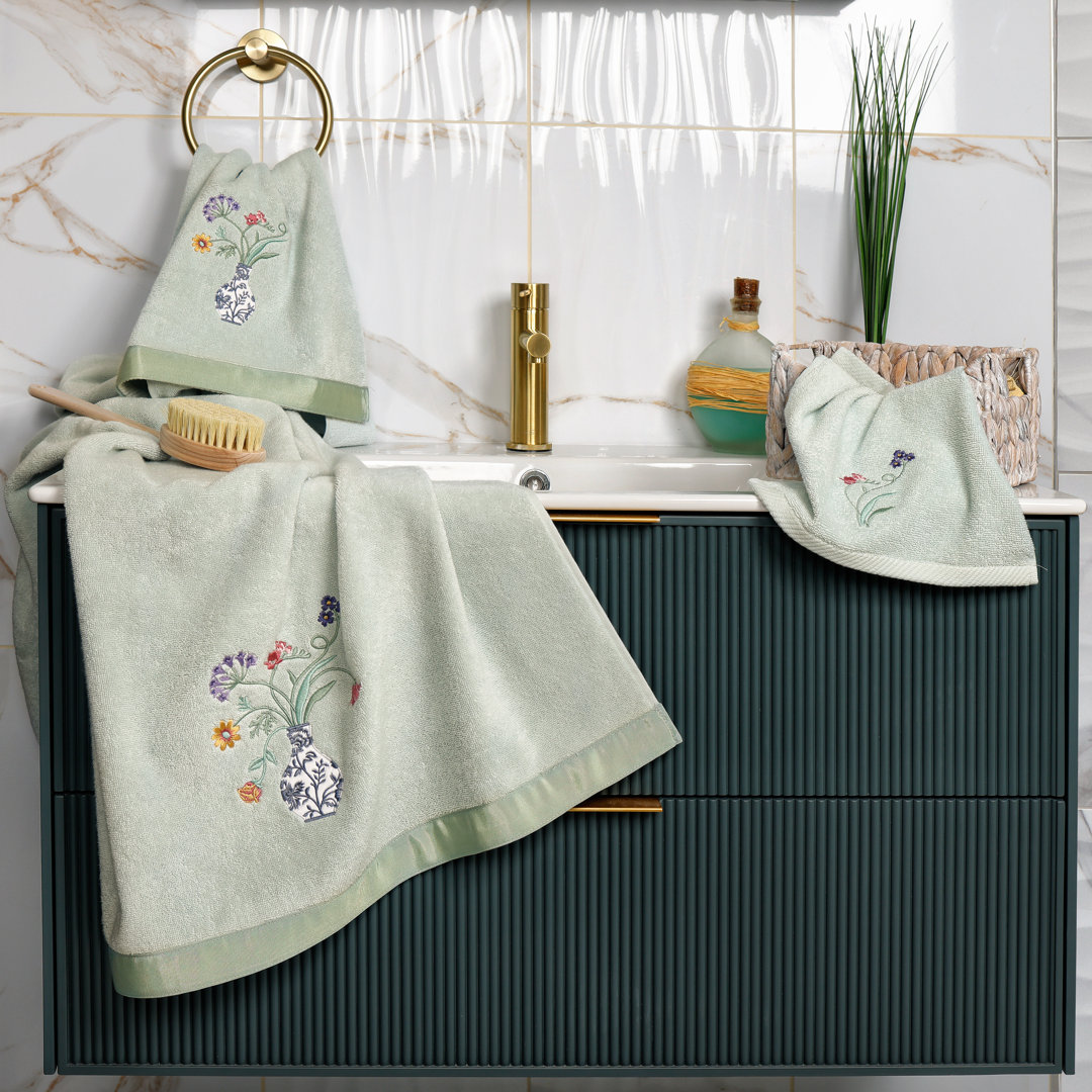 Turkish Cotton Hand Towel (Set of 2) Linum Home Textiles 