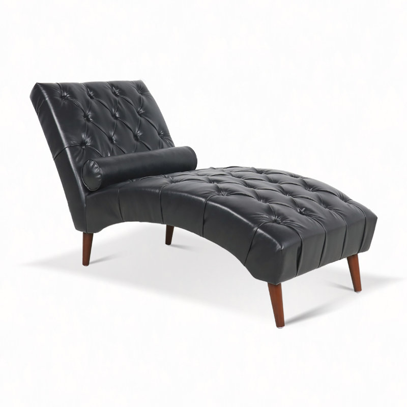 Chaise longue rembourrée