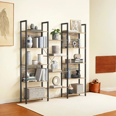 166cm H x 158cm W Steel Bookcase