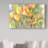Mattox 'Golden Group' Watercolor Painting Print on Wrapped Canvas-30395644