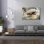 «Epic Graffiti« Neutral Abstract »par Silvia Vassileva, art mural sur toile, 60 po x 40 po-117052616