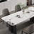 Design the rock plate dining table and chair set-108067203