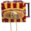 Kurt Adler Noble Gems Glass Christmas Ornament, Hot Dog Cart