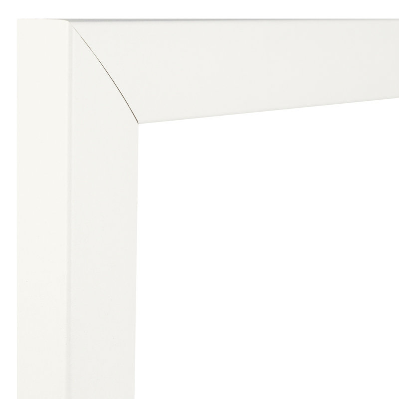 Rivoli White Matte Picture Frame with Mat, 16" x 24" Matted to 12" x 18"