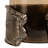  Maputo Medium Candle Holder Glass, Brown-1001270329
