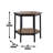 Ultimo - Hexagon End Table - Brown