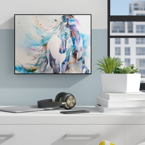Wade Logan® Horse 9 On Canvas by Liz Chaderton Print & Reviews | Wayfair