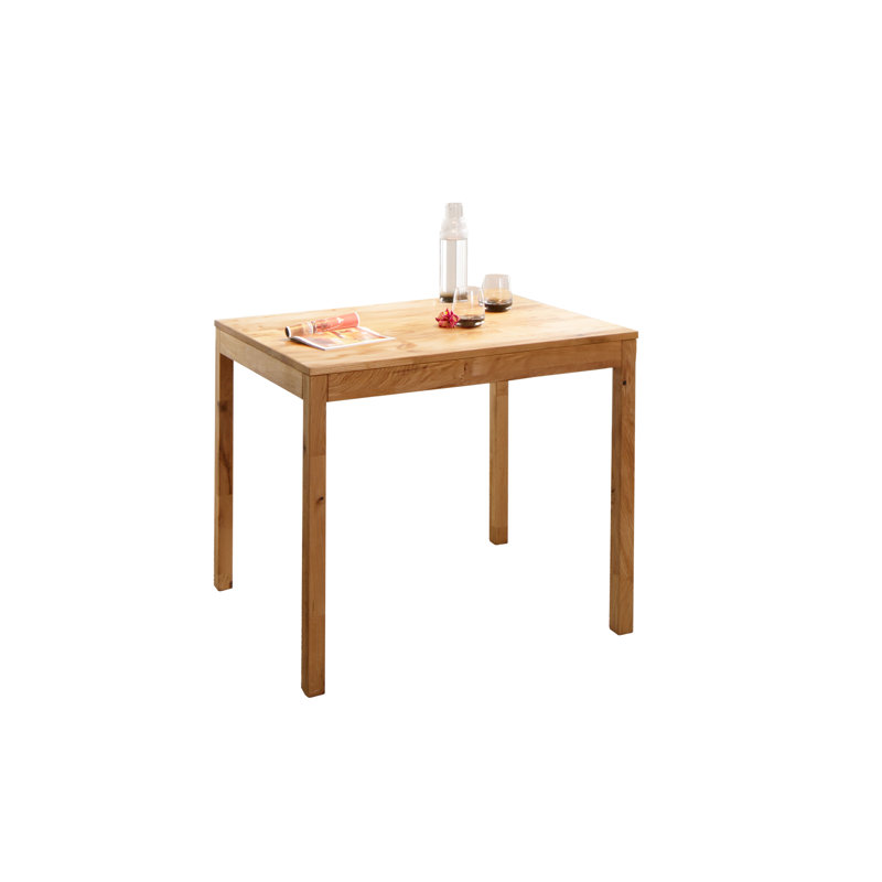 Manlius Oak Solid Wood Base Dining Table
