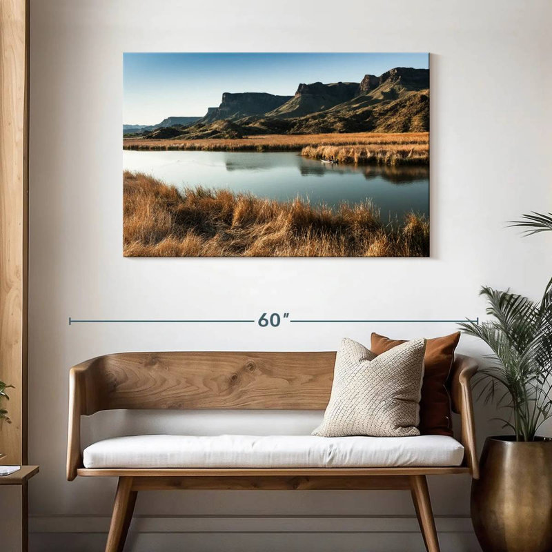 Alvord Lake Havasu Fishing, 30" H x 45" W