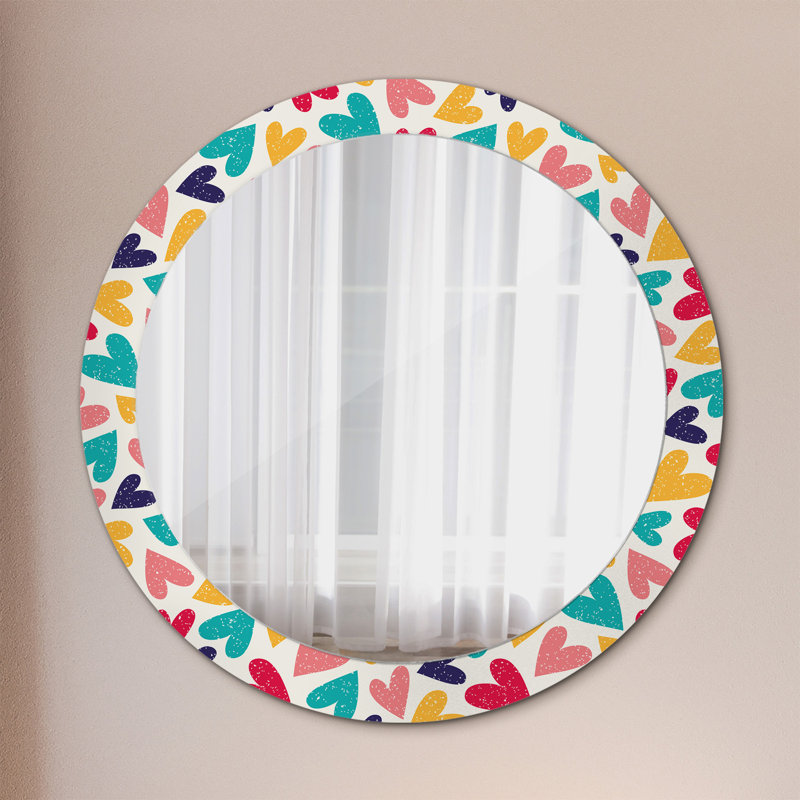 Huldar Glass Flat Wall Mirror