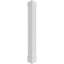 Ensemble de colonnes à double panneau surélevé en PVC Craftsman Classic Square-36091236