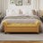 40" Tufted Storage Bench, Upholstered Storage Ottoman Bench, Rolled Arm Window Bench-882300809-907070943