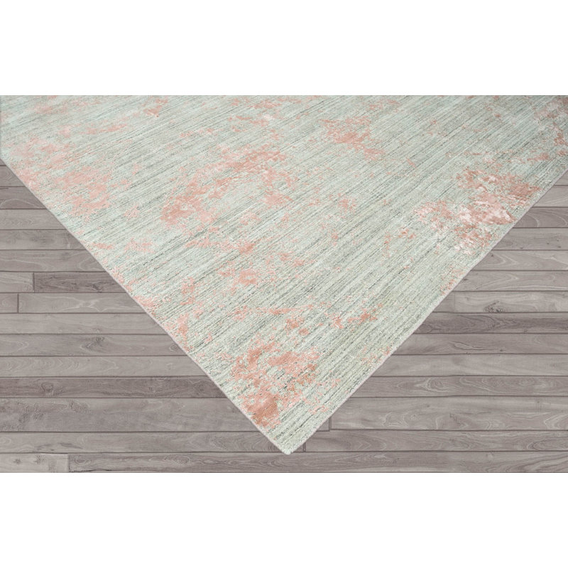 Tapis unique gris de 7 pi 10 po x 9 pi 8 po Rumbell, Rectangle 7'10" x 9'8"