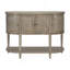 Armoire décorative avec tablette inférieure
