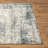 Kailianna Abstract Blue/Gray/White Area Rug-1011070148