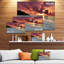 Coucher de soleil sur le sri lankais - reproduction de photo sur toile tendue-1086723600