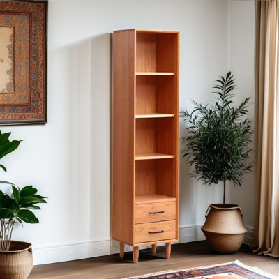 Bibliothèque en bois massif