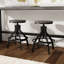 Tabouret de comptoir pivotant Kerome-2125296243
