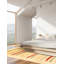 Tapis beige Finie Peshawar Ziegler 6 pi 1 po x 8 pi 10 po