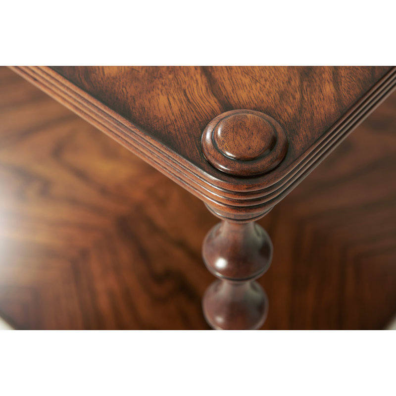 Essential Solid Wood Top End Table