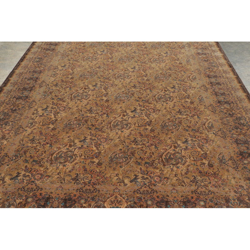 Modern Handmade Wool Geometric Area Rug