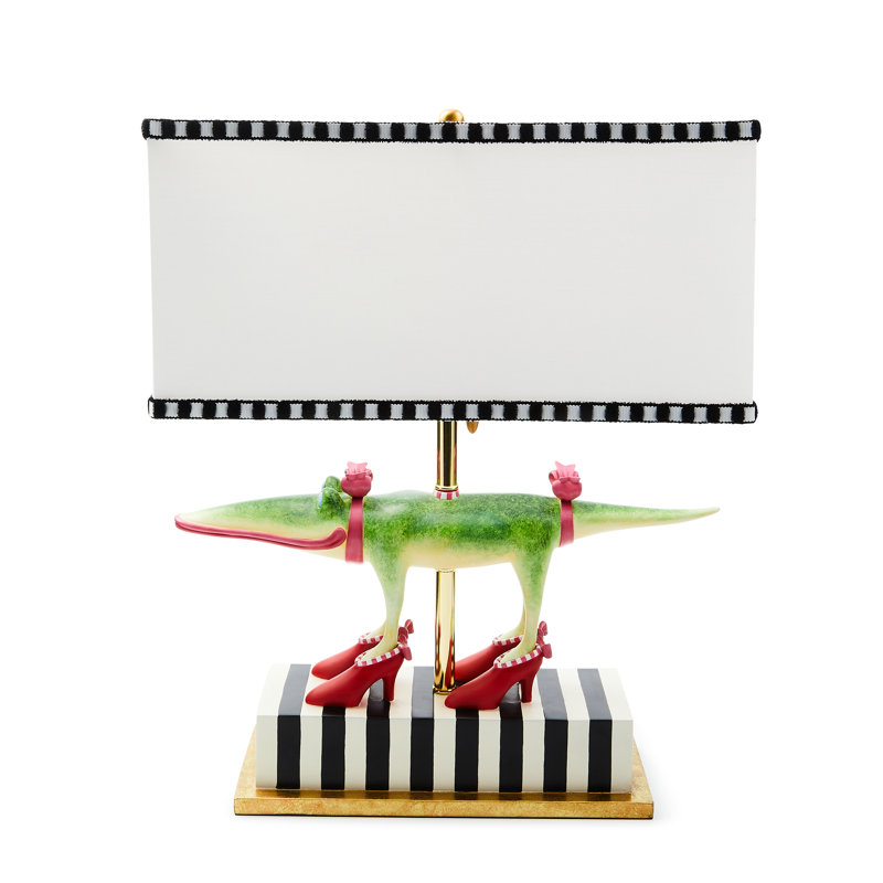 Patience Brewster Gloria Alligator Table Lamp