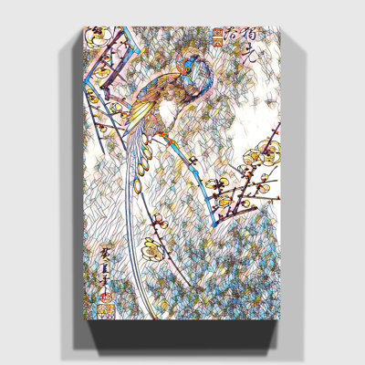 Ando Hiroshige - Wrapped Canvas Print