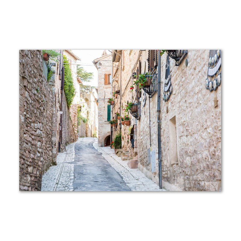 City Alley - Wrapped Canvas Print