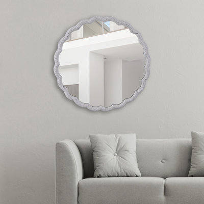Miroir ondulé en aluminium