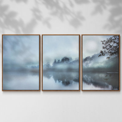 Morning Wonders, reproduction sur toile 3 pièces