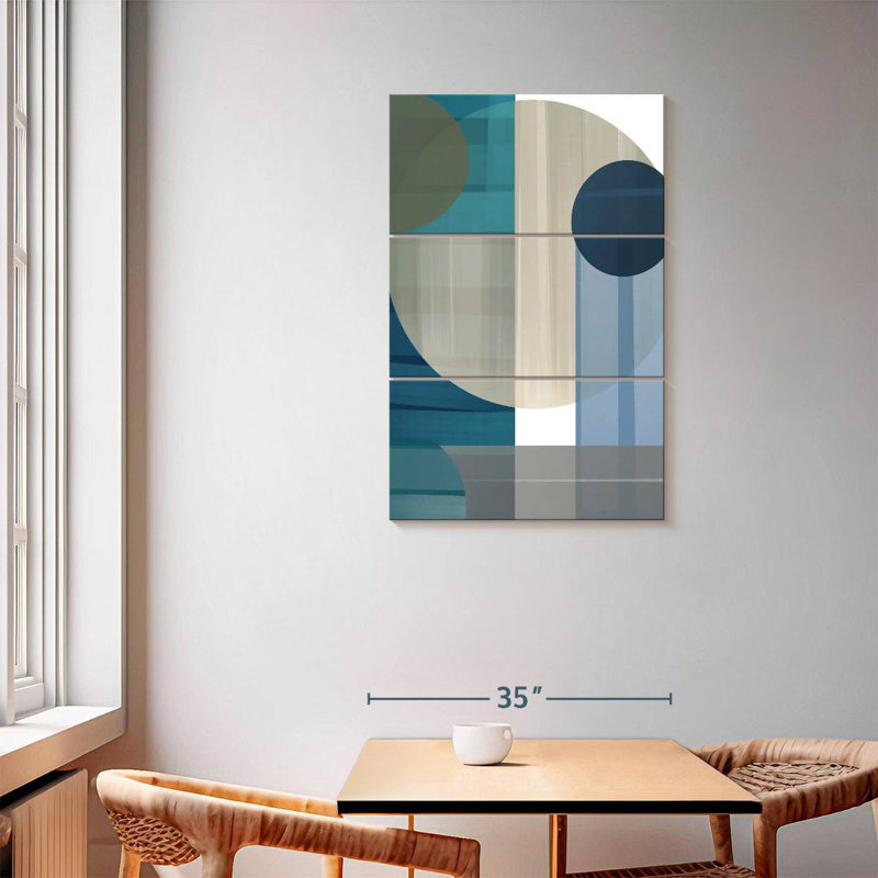 Avery Blue I, 57" H x 36" W