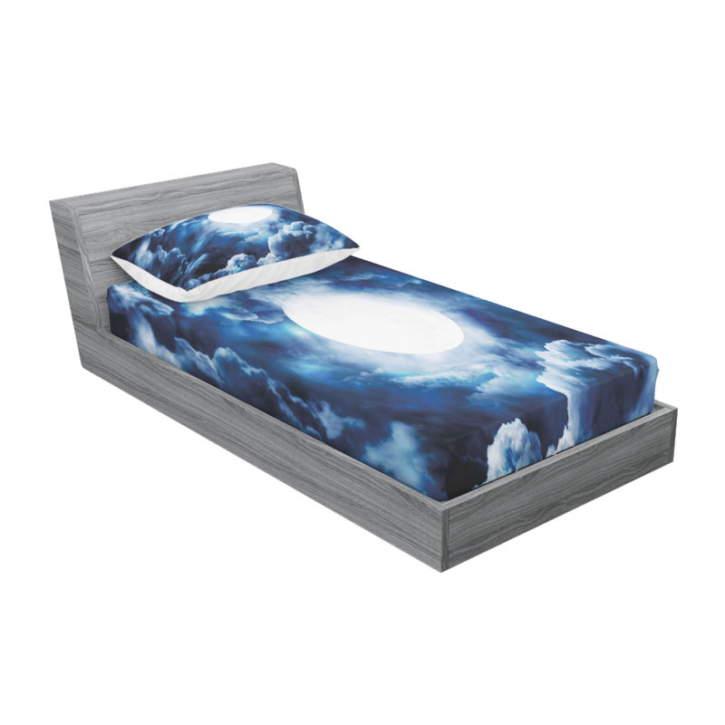 Microfiber Sheet Set, Twin XL Sheet Set with 2 Pillowcases