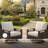 Estill Swivel Wicker Outdoor Lounge Chair