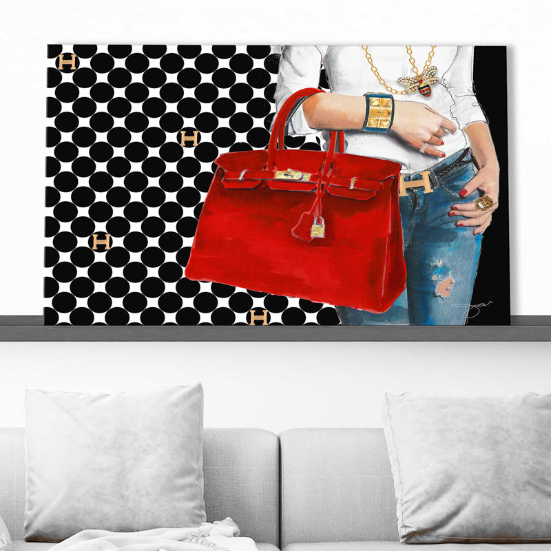 «Hermes Day» par By Jodi - impression, Toile tendue, H 24 po x l 40 po x P 1,5 po