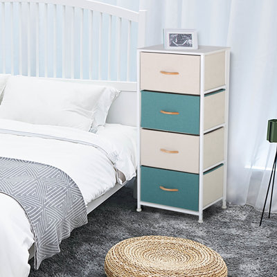 Obregon 4 Drawer Storage Drawer