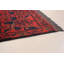 Tapis de zone en laine rouge 3 pi 2 po x 4 pi 10 po à main one-of-kind-noué la 2010 esari turque Alarick