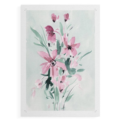 Posy Blooms II -Canvas Print Only - NOT FRAMED