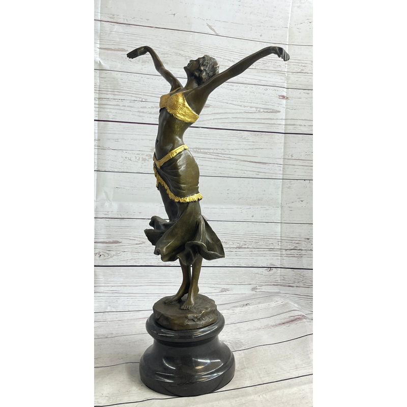 Statue de sculpture en bronze «Philippe Dancer» par Paul Philippe