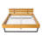 PINE WOOD BED FRAME QUEEN SIZE-1270163485