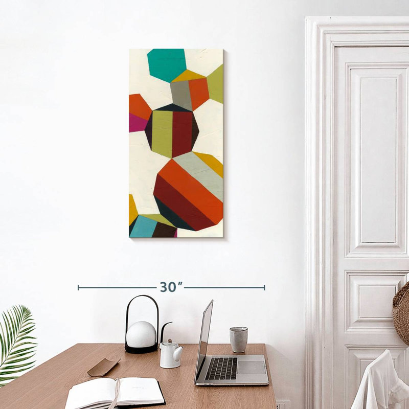 Poly-Rhythmic III, 30" H x 15" W