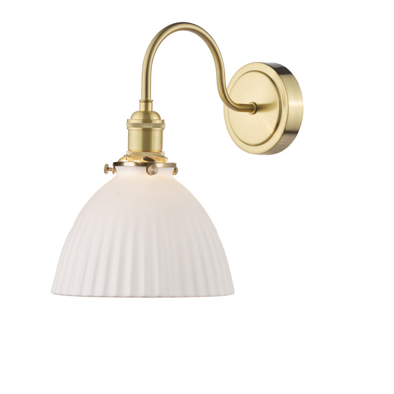 Wall Light, Natural Brass
