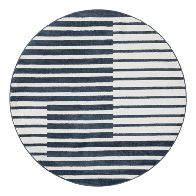 Ivy Bronx Namsen Nathanyl Rug Blue