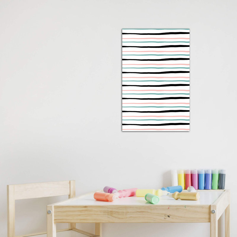 «Everyday Inky Critter VII» par Lisa Barlow - impression d'art graphique, H 18 po x l 12 po x 1,5 po, Toile tendue