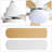 Energy Saving 42 Inch Ceiling Fan 5 Blades Noiseless Reversible Dc Motor Remote Control With Led Light