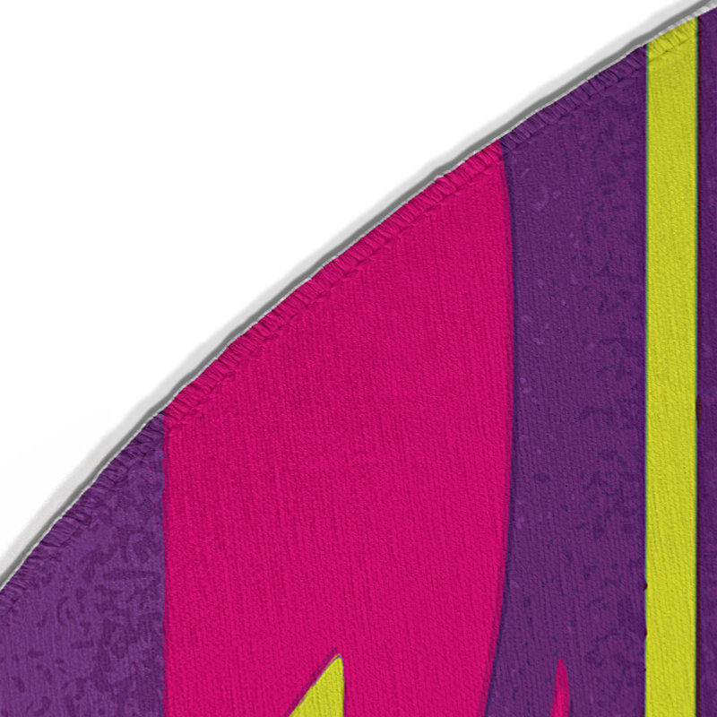 Tapis intérieur et extérieur Laser Path, Rond 5 pi
