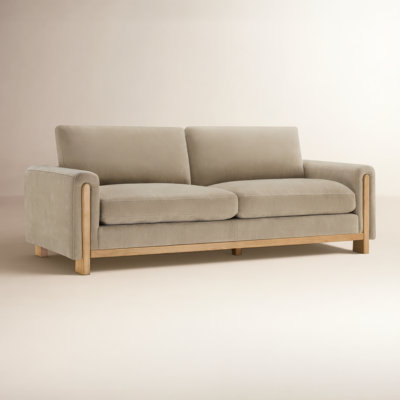 Adika 88" Linen Sofa
